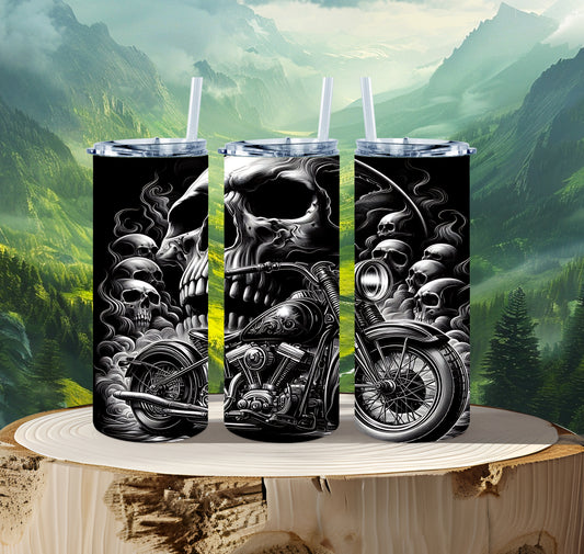 20 oz Thermobecher Totenköpfe
